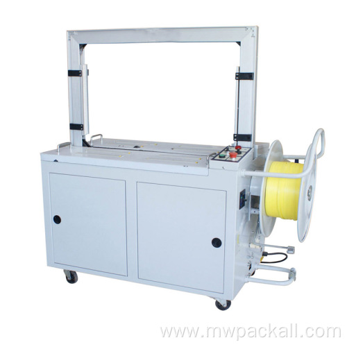 Cartons board package strapping machines with side strapping